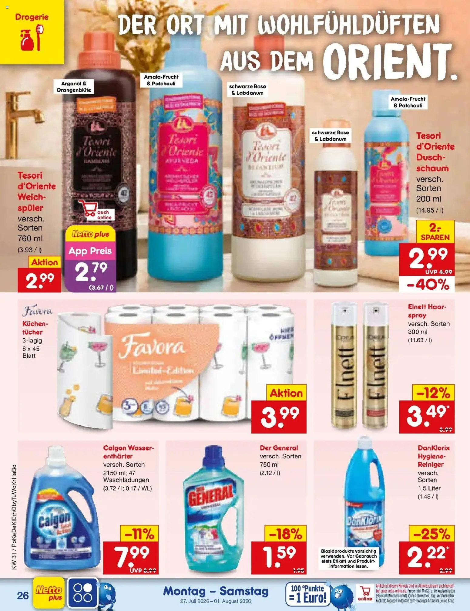 Netto Marken-Discount Prospekt Mauern – gültig ab 27.07.2026 | Seite: 41 | Produkte: Wasser, Kuchen