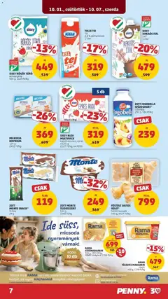 ZOTT JOGOBELLA IVÓJOGHURT*, Zott Jogobella ivójoghurt többféle 250 g - amely érvényes a következő dátumtól: 2026.10.01. | Oldal: 7 | Termékek: Ivójoghurt, Játék, Margarin, Robotgép