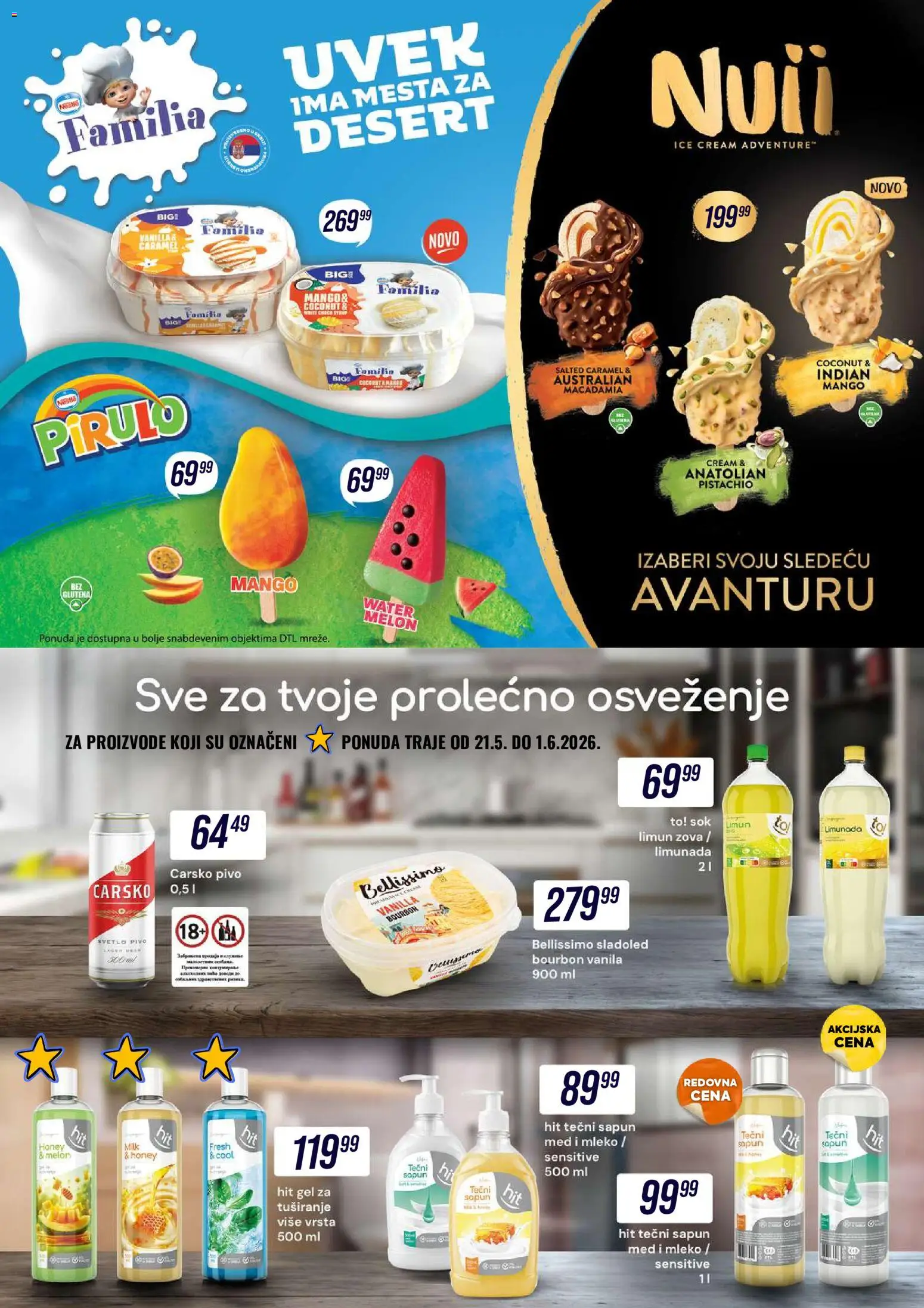 Tekijanka katalog - važi od 20.05.2026 | Strana: 2 | Proizvode: Tečni sapun, Mleko, Med, Pivo
