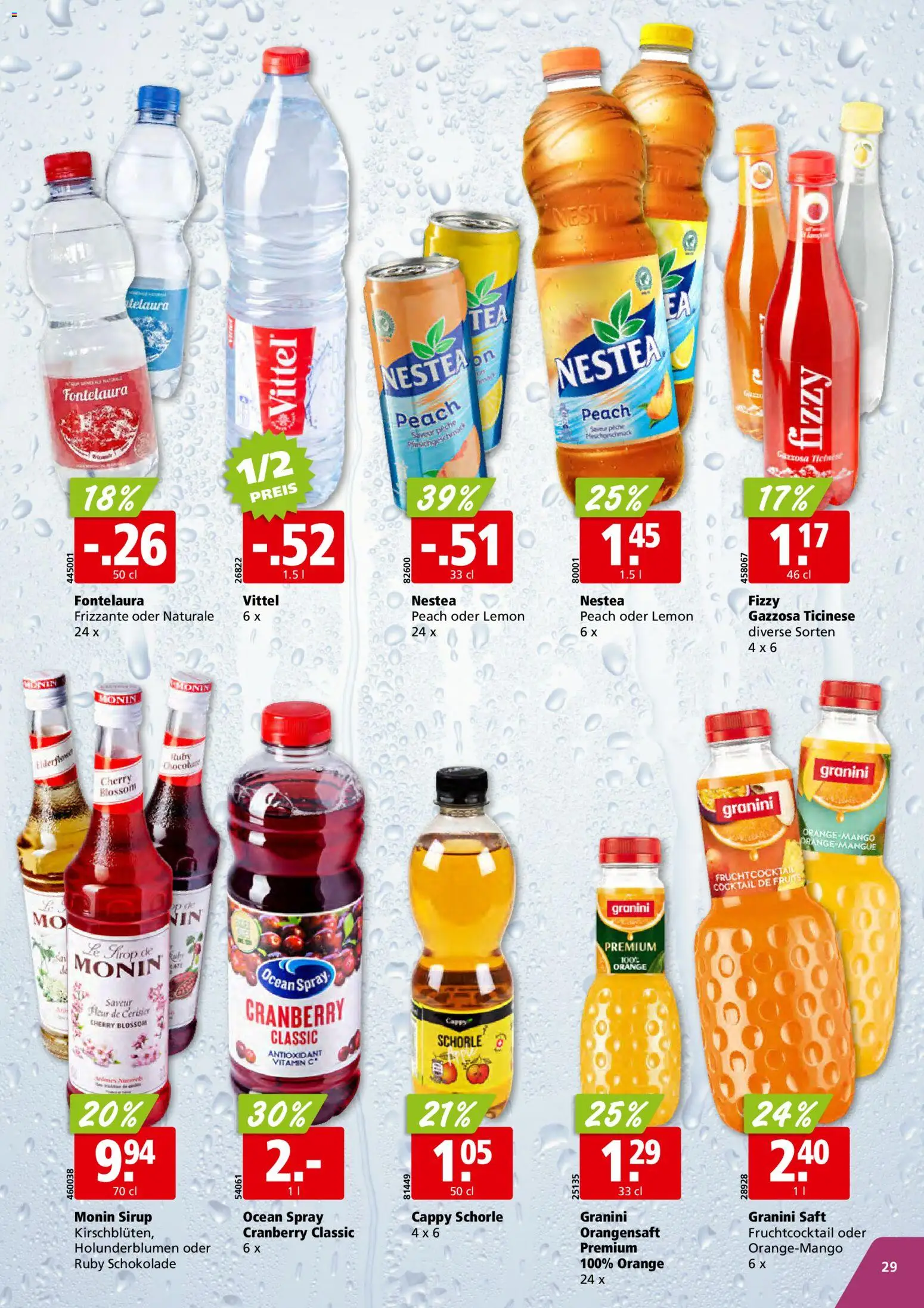 Aligro aktionen – gültig ab 31.08.2026 | Seite: 29 | Produkte: Sirup, Schokolade, Saft, Mango