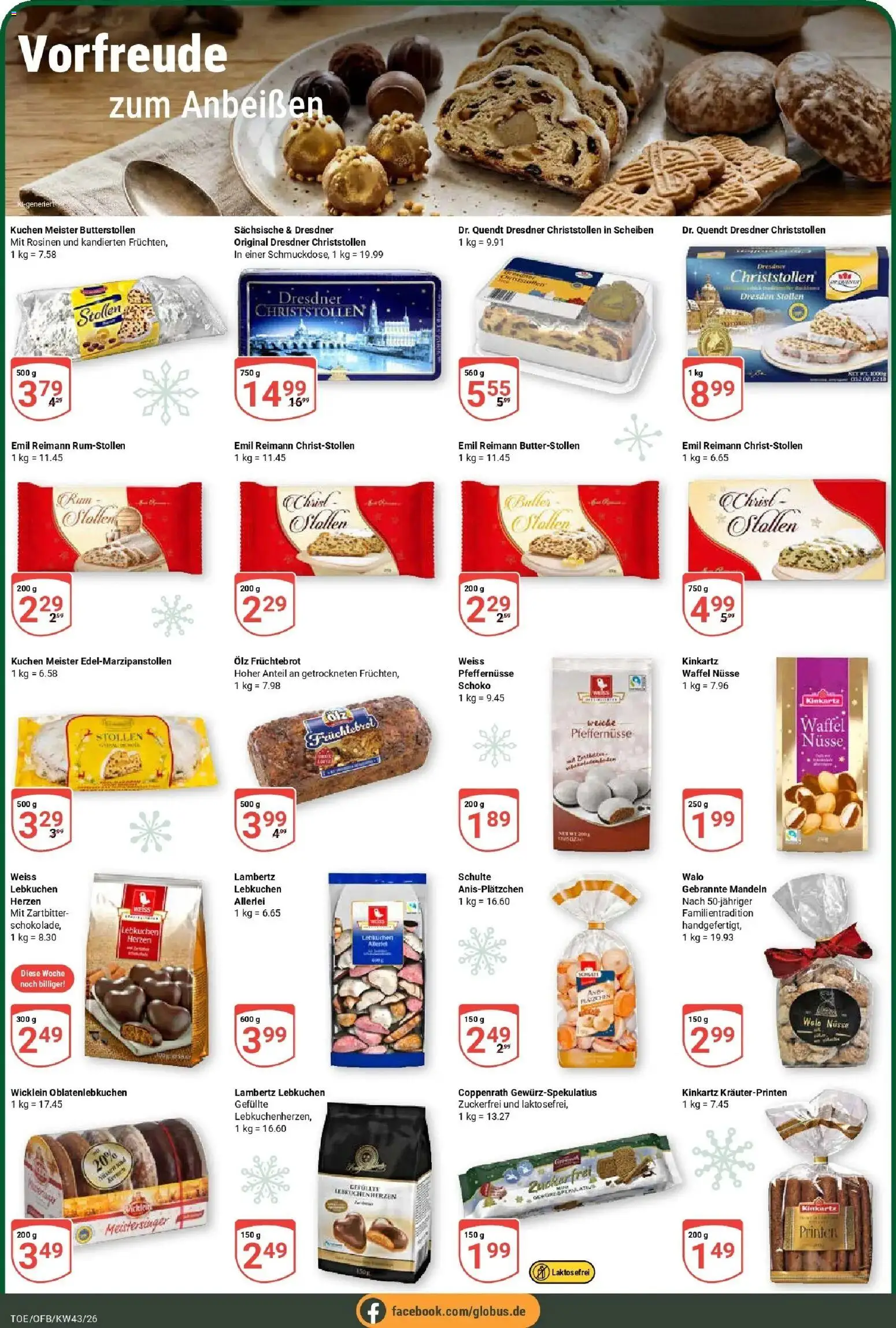 Globus Prospekt Tönisvorst (ab 19.10.2026) » Angebote online | Seite: 15 | Produkte: Rum, Mandeln, Kuchen, Nüsse