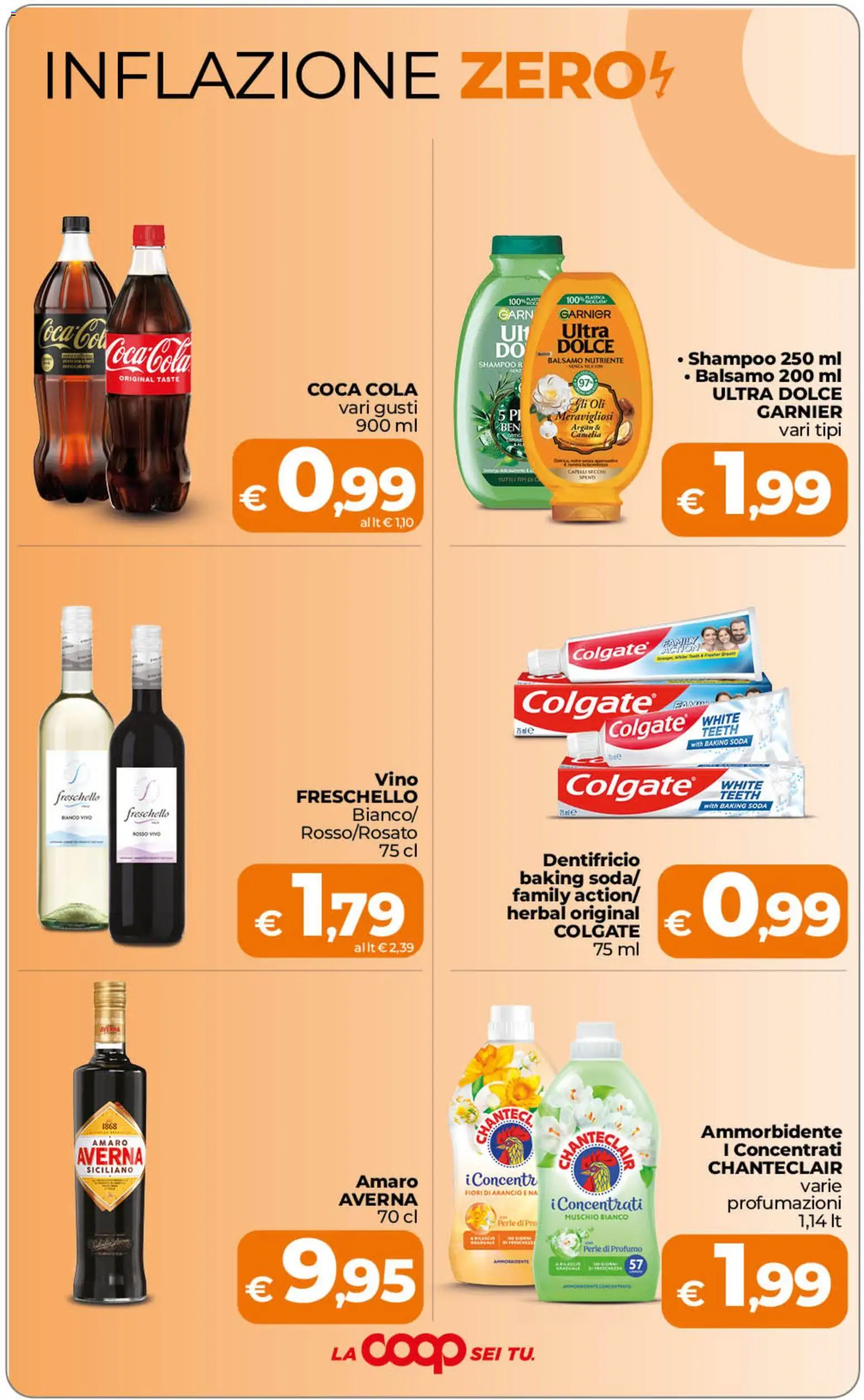 Volantino Ipercoop del 22/09/2026 | Pagina: 6 | Prodotti: Shampoo, Dentifricio, Fiori, Profumo