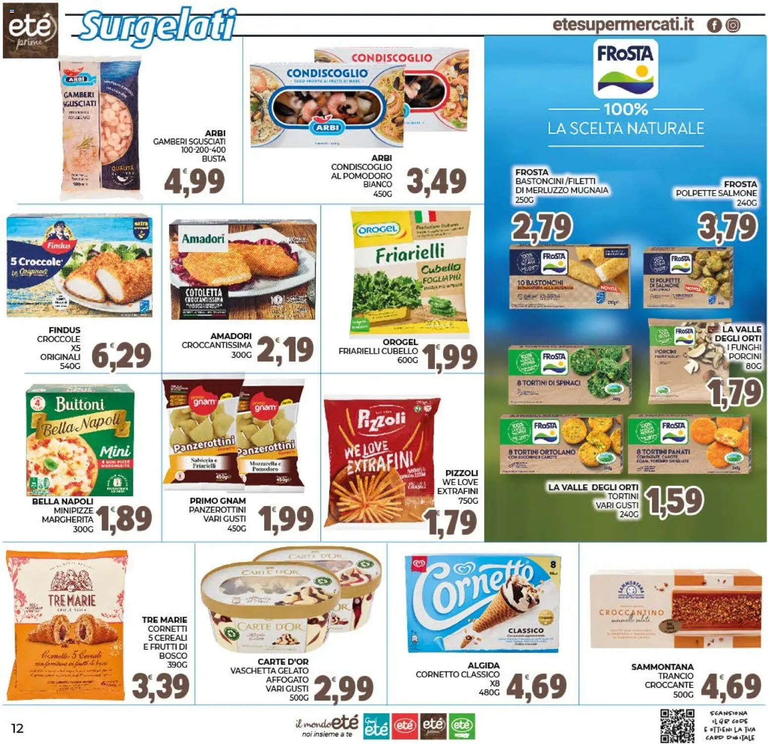 Volantino Eté del 02/10/2026 | Pagina: 12 | Prodotti: Frutti di bosco, Salmone, Verdure, Polpette