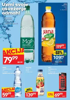 Idea katalog - pregled Idea kataloga - važi od 16.07.2026 | Strana: 25 | Proizvode: Hell, Negazirana voda, Gin, Limun