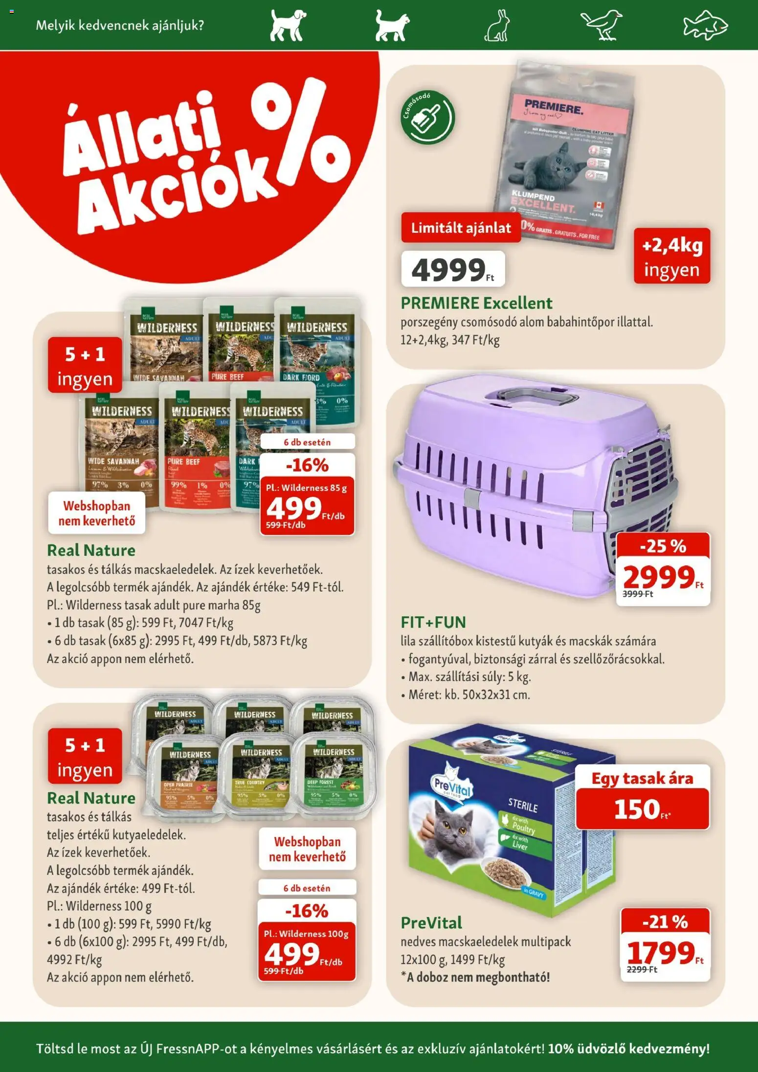 Fressnapf akciós ujság - amely érvényes a következő dátumtól: 2026.07.02. | Oldal: 2 | Termékek: Doboz