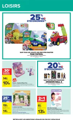 Carrefour - Prévisualisation de FIGURINES DRAGON BALL Z, SUR TOUTES LES FIGURINES DRAGON BALL Z valide à partir de 24/08/2026 | Page: 75 | Produits: Baume à lèvres, Jouets, Vêtements, Figurines
