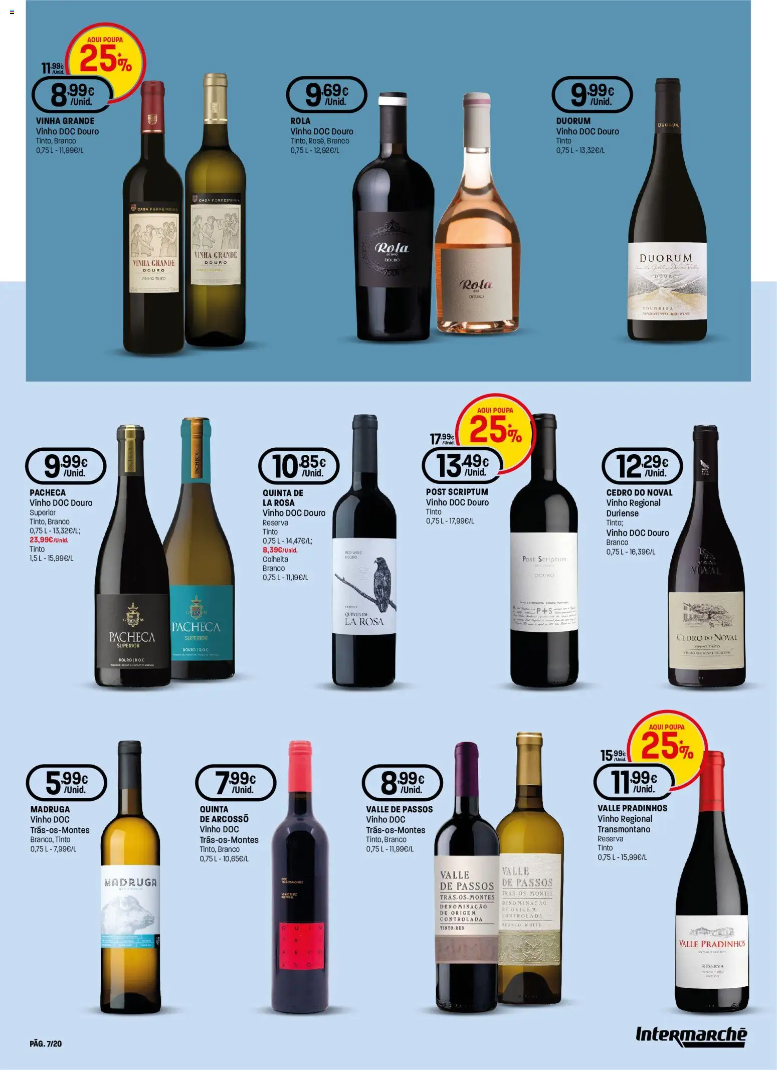 Intermarché folheto Especial Vinhos Contact │ válido de 10/09/2026 | Página: 7