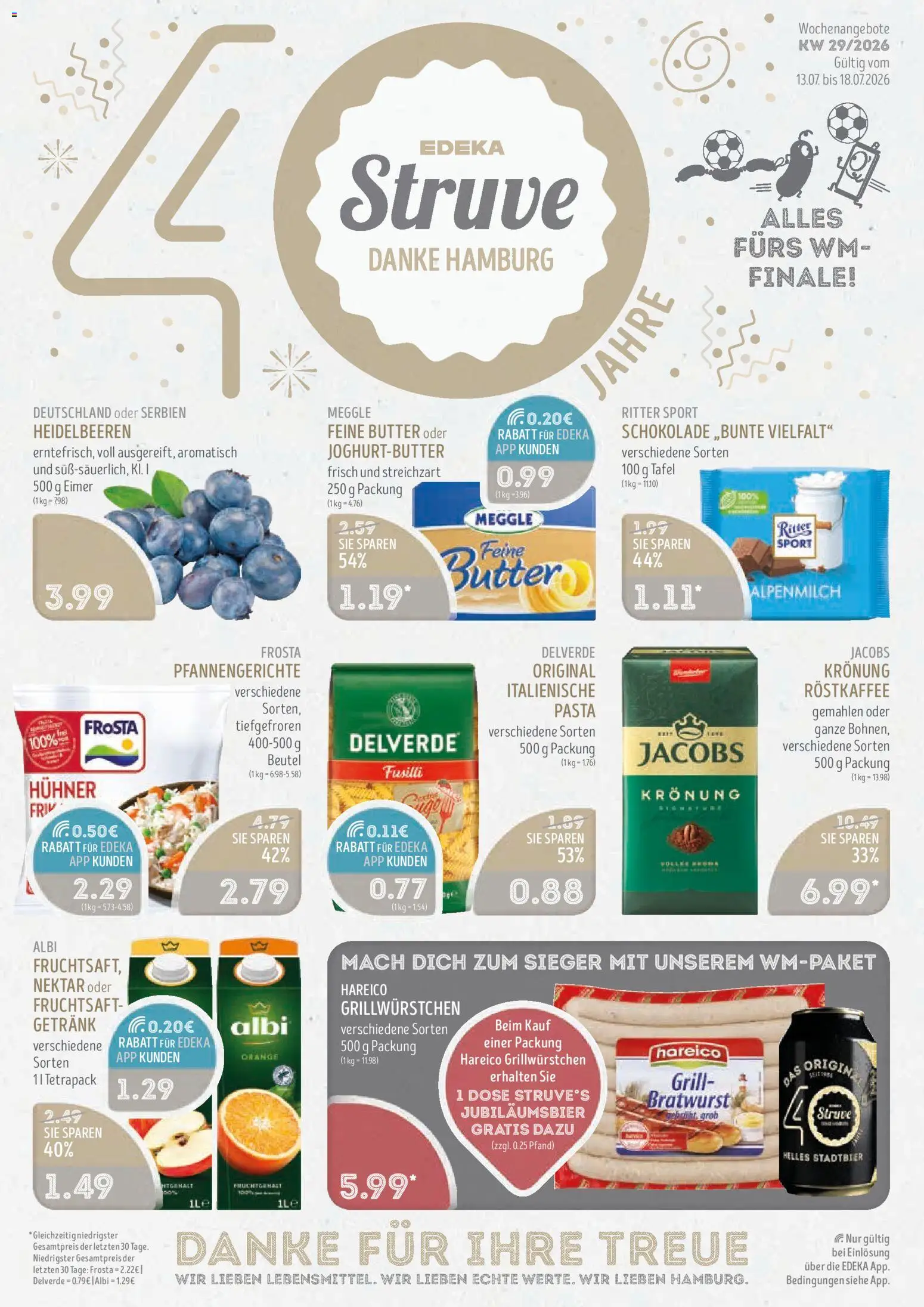 Edeka Struve Prospekt – gültig ab 13.07.2026 | Seite: 1