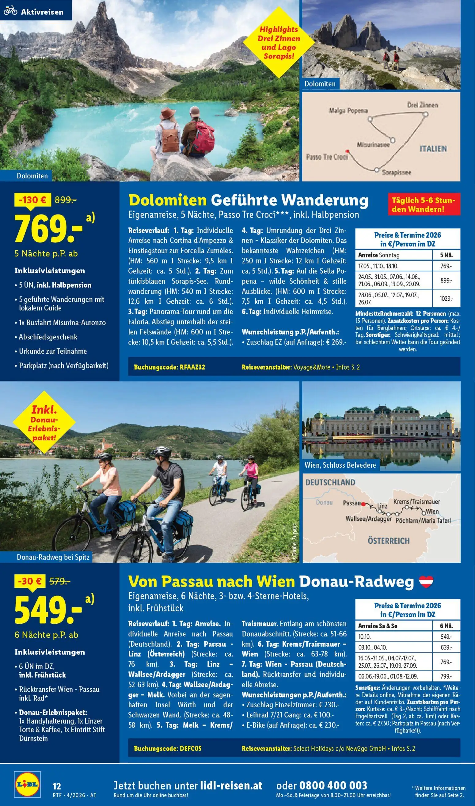 Lidl April/Mai Reise - Highlights gültig ab 11.04.2026 | Seite: 12 | Produkte: Uhr