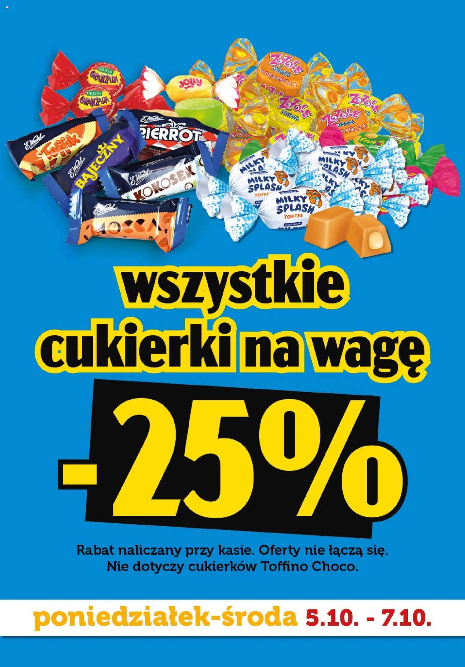 Topaz gazetka - Superstart tygodnia od 05.10.2026 | Strona: 3 | Produkty: Cytryna, Cukierki na wagę, Cukierki