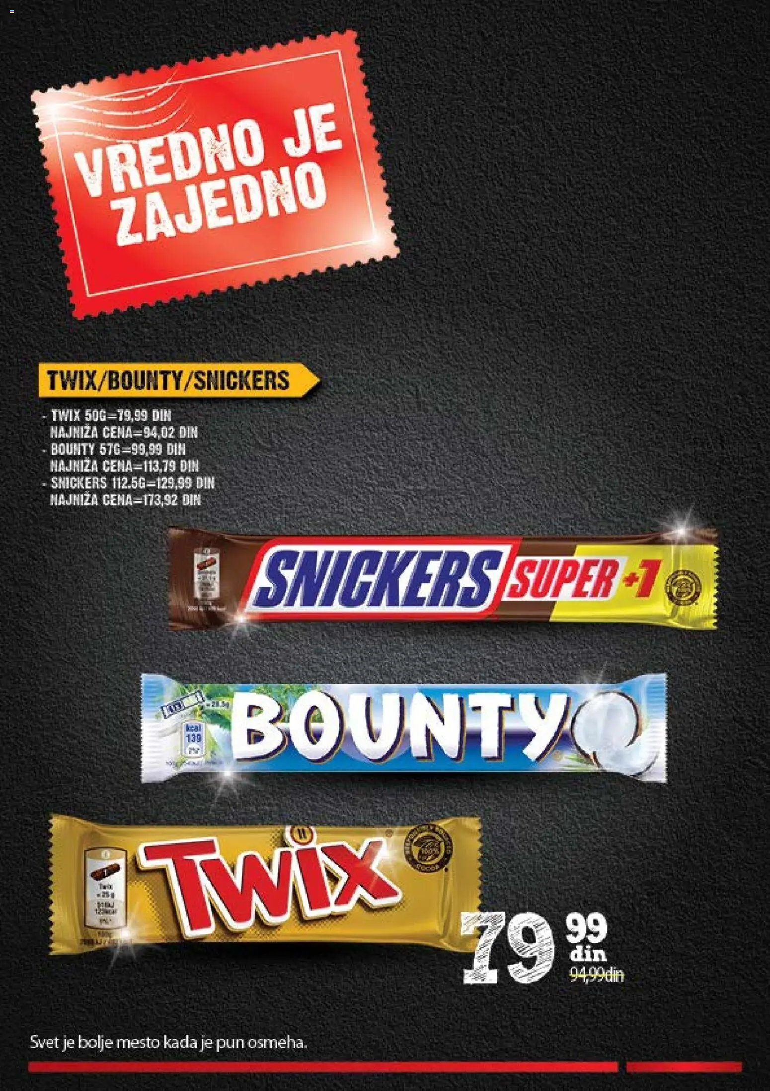 Roda katalog - važi od 31.08.2026 | Strana: 20 | Proizvode: Snickers, Twix, Bounty
