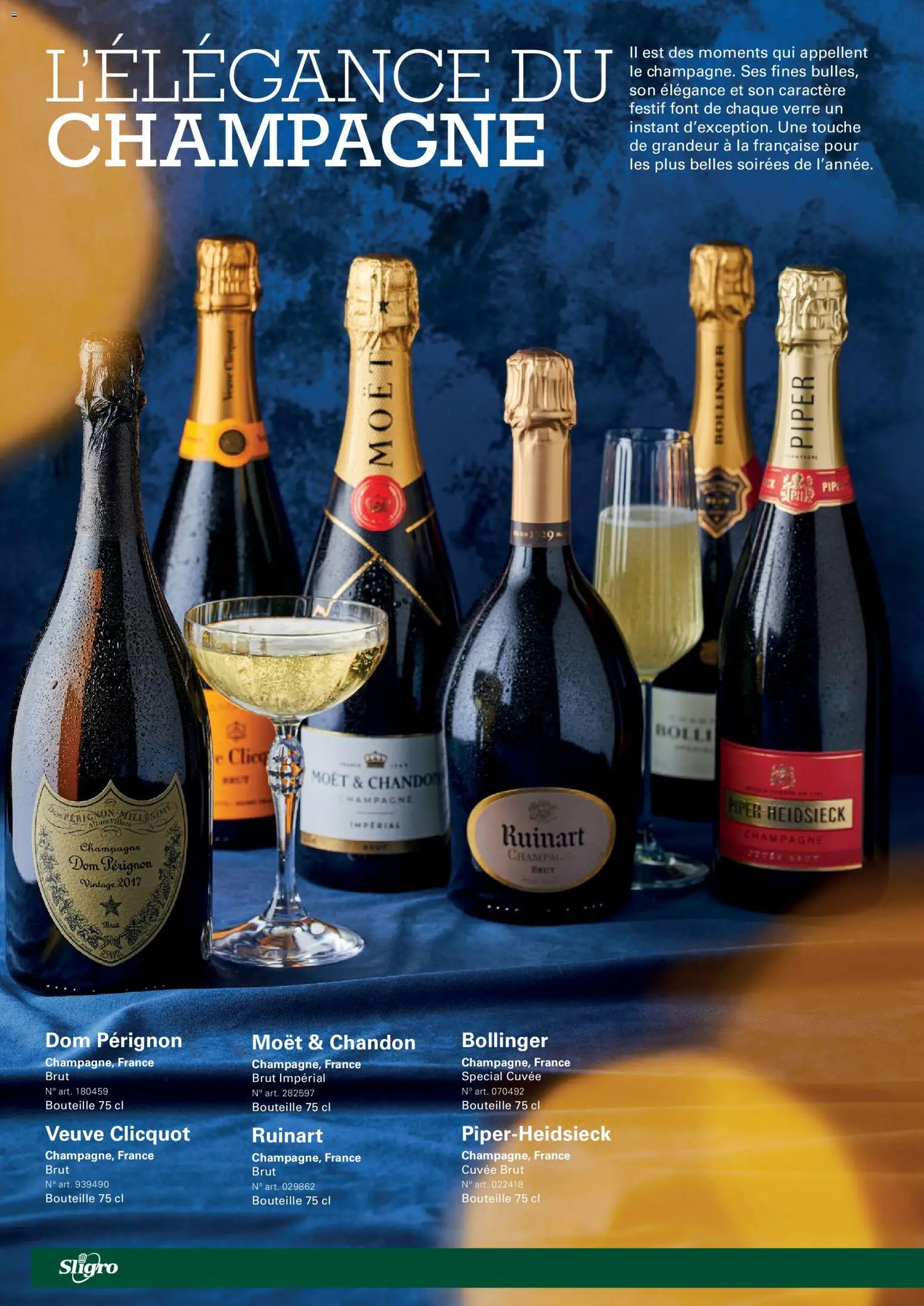 {H1} | Pagina: 16 | Producten: Moët, La, Champagne, Dom Pérignon