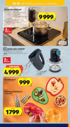 Aldi Középső sor termékei - amely érvényes a következő dátumtól: 14.05.2026 | Oldal: 15