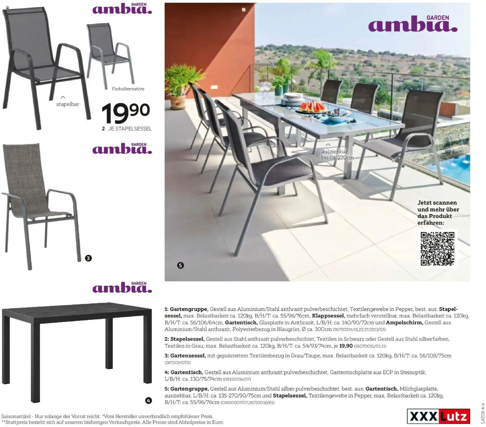 XXXLutz Gartenkatalog gültig ab 30.03.2026 | Seite: 107
