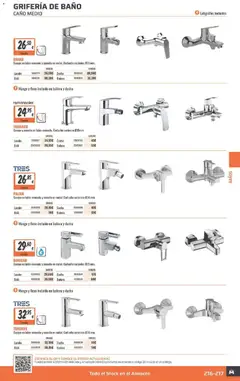 Vista previa Obramat folleto válido desde el 23.03.2026 | Página: 217 | Productos: Ρούτερ, Lavabo, Baño, Ducha