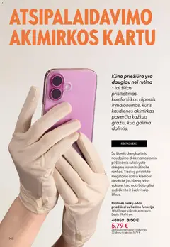 Oriflame leidinys galioja nuo 13.05.2026 | Puslapis: 148 | Prekių: Pirštines