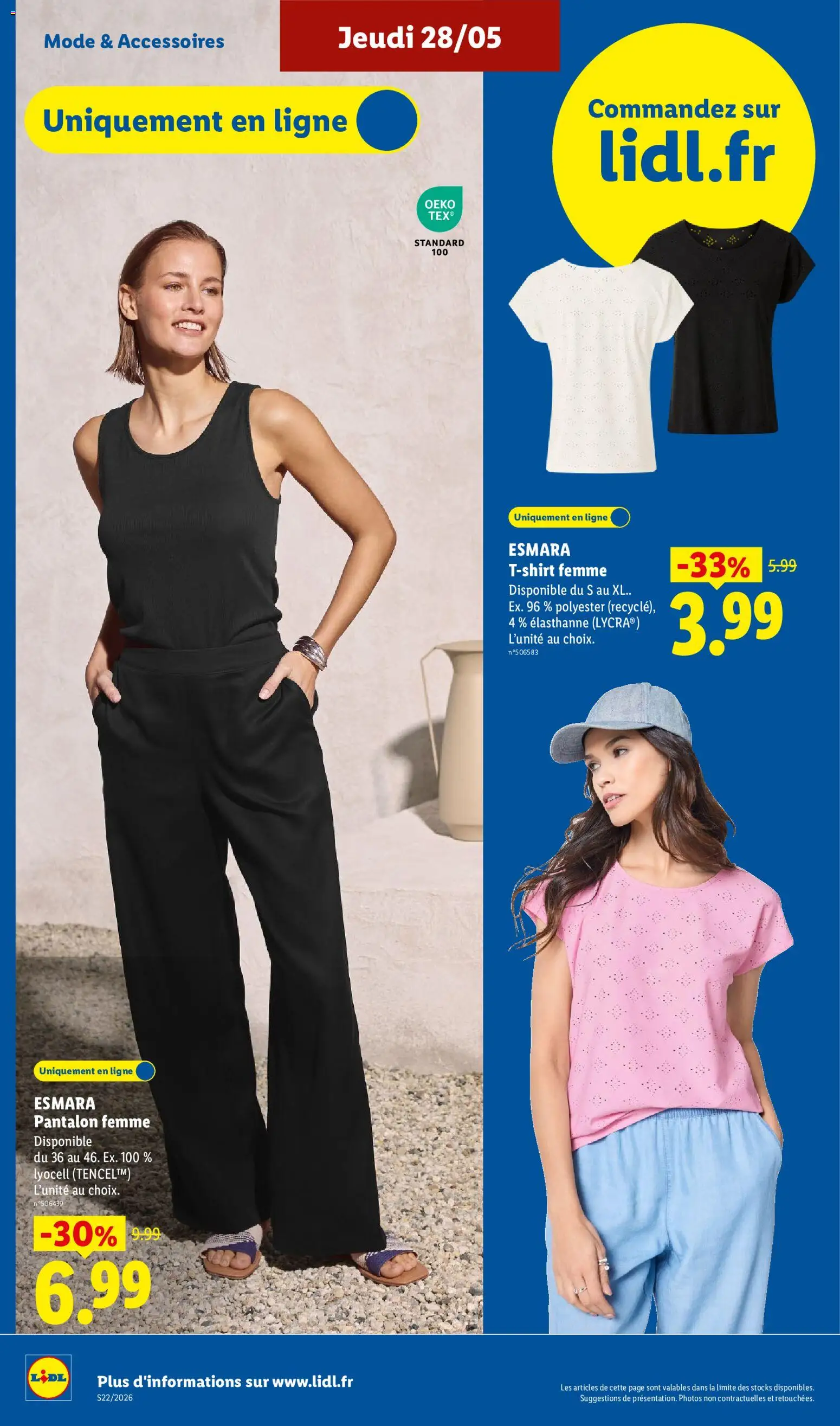 {H1} | Page: 48 | Produits: T-shirt, Pantalon