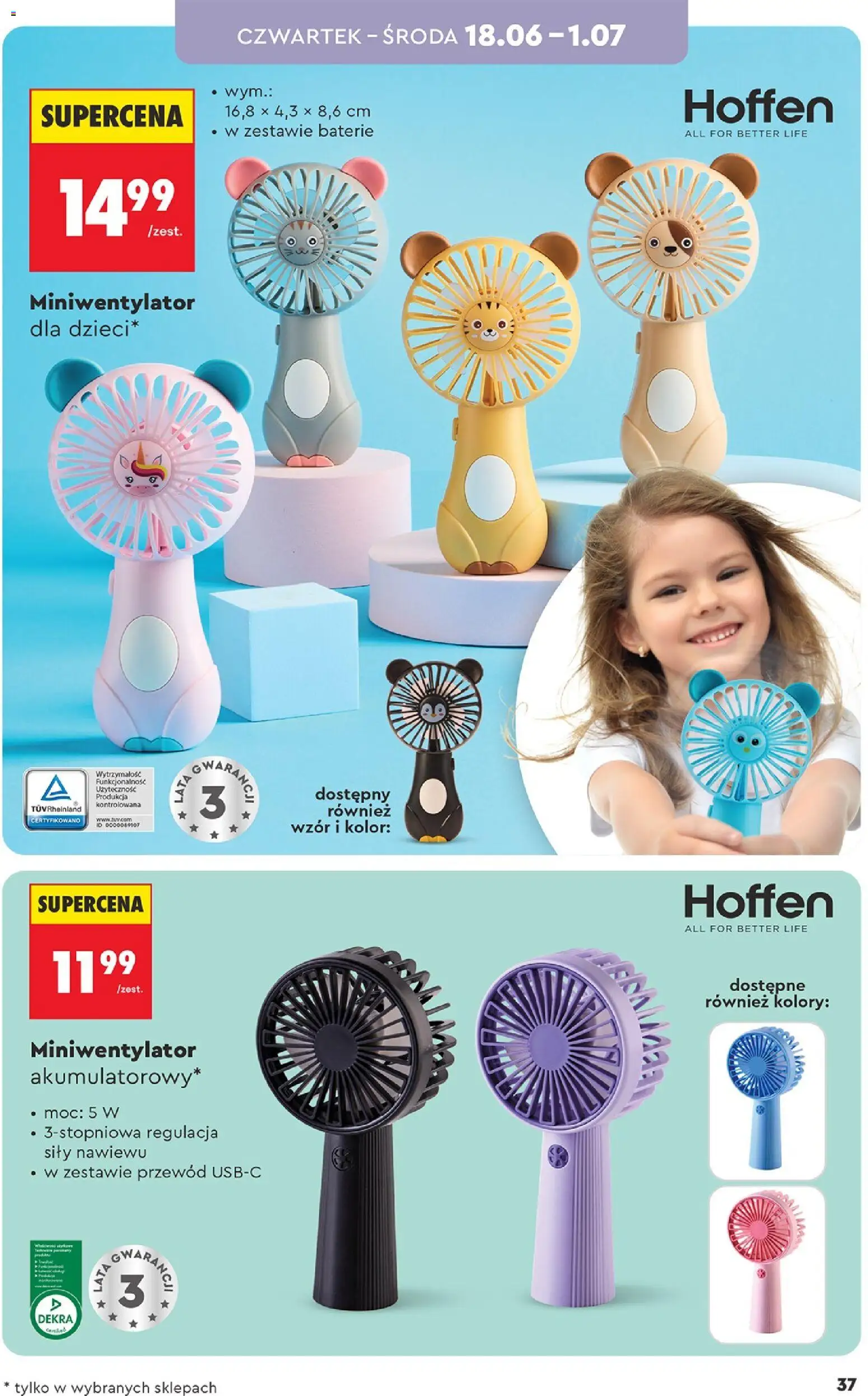 Biedronka gazetka - Hity i inspiracje od 13.06.2026 | Strona: 39 | Produkty: Baterie