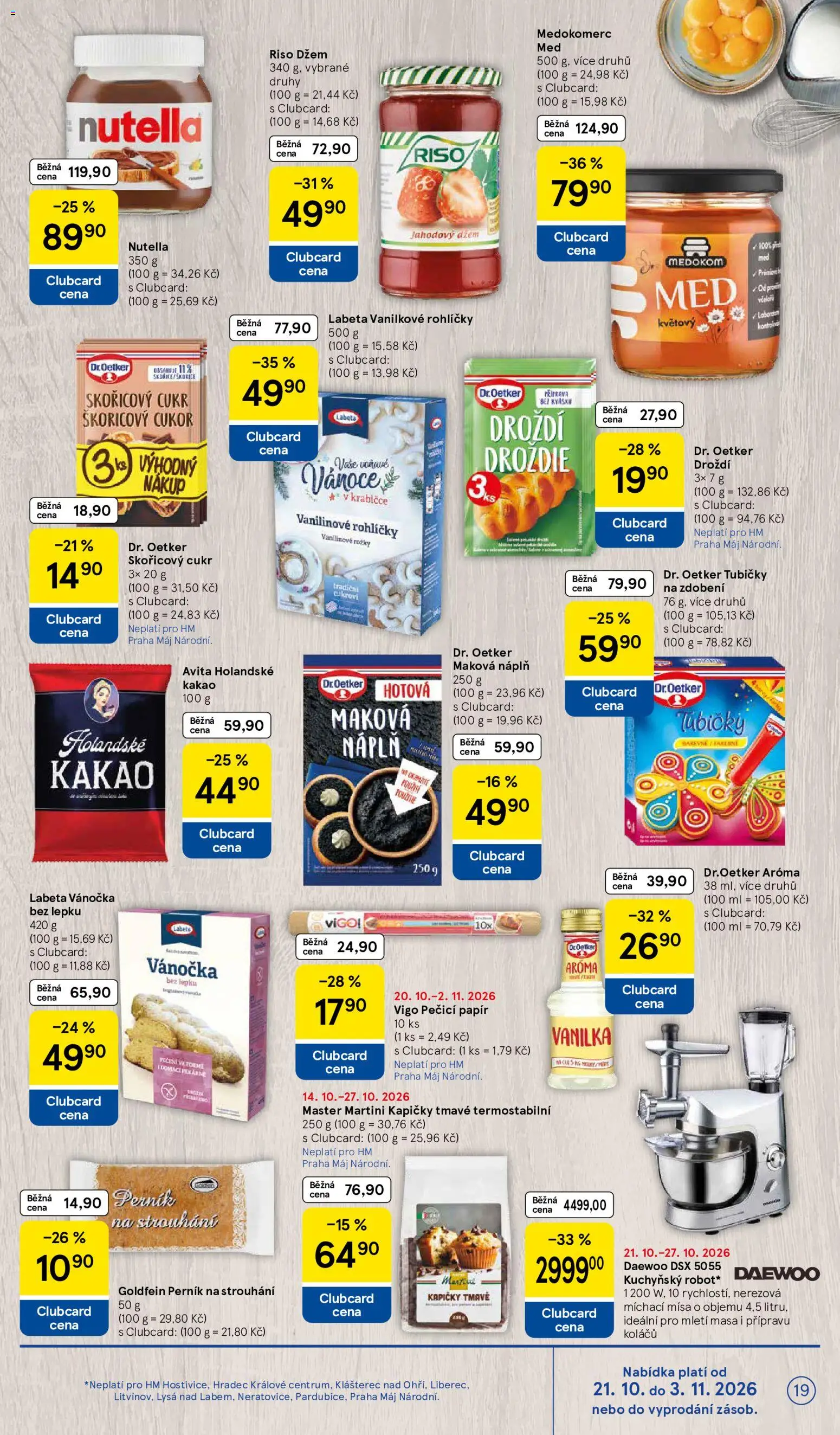 Tesco leták - Hypermarket od 21.10.2026 | Strana: 19