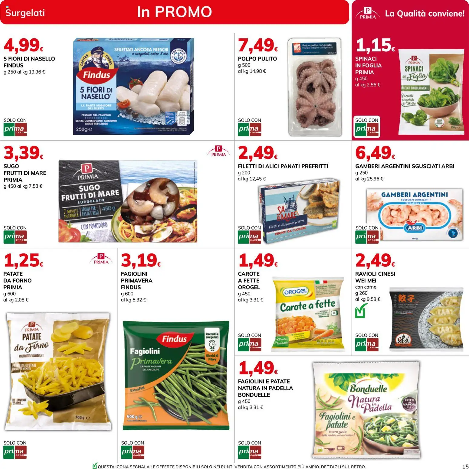 Volantino Basko del 21/08/2026 | Pagina: 15 | Prodotti: Carote, Spinaci, Padella, Sugo