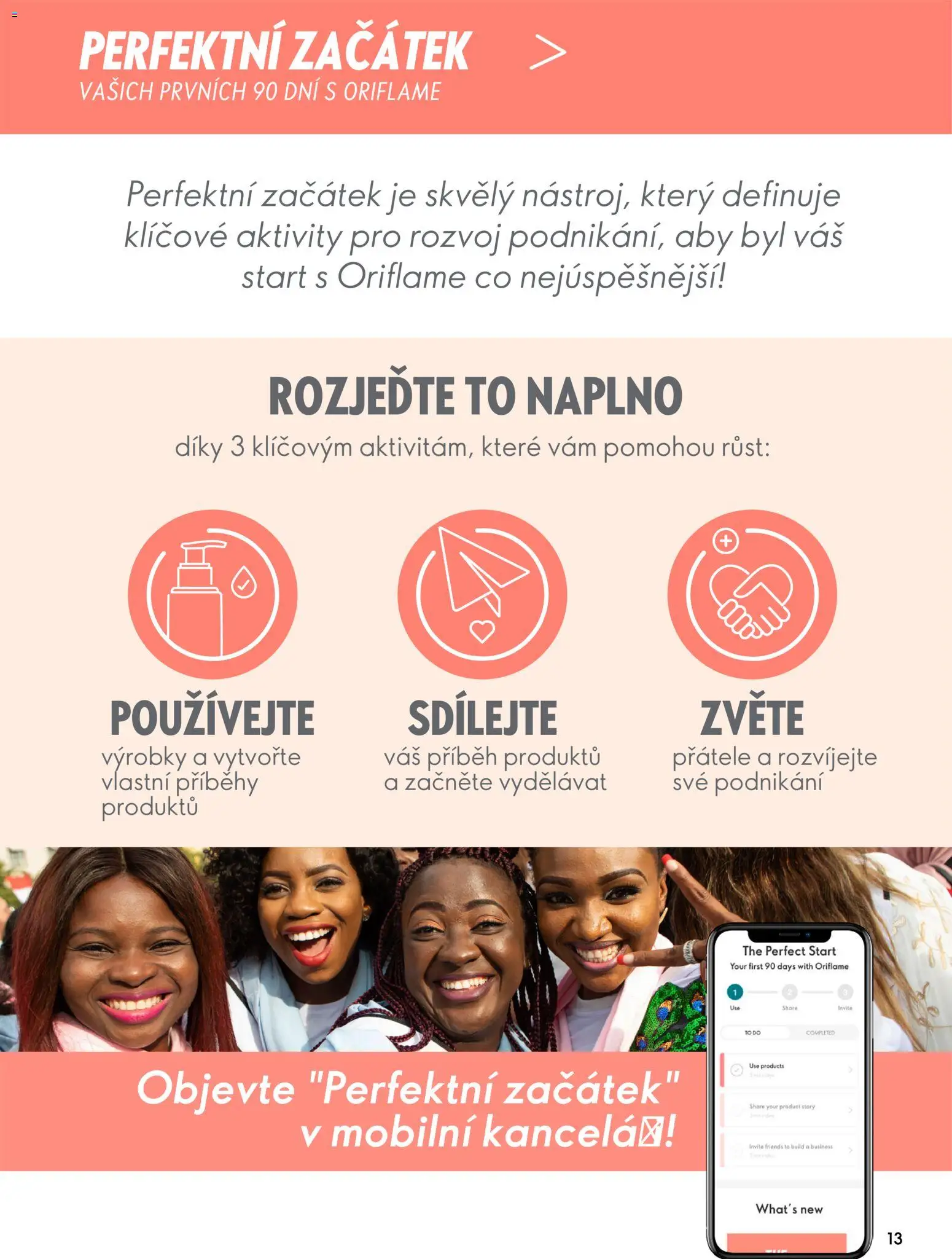 Oriflame katalog Perfektní začátek od 21.07.2026 | Strana: 13