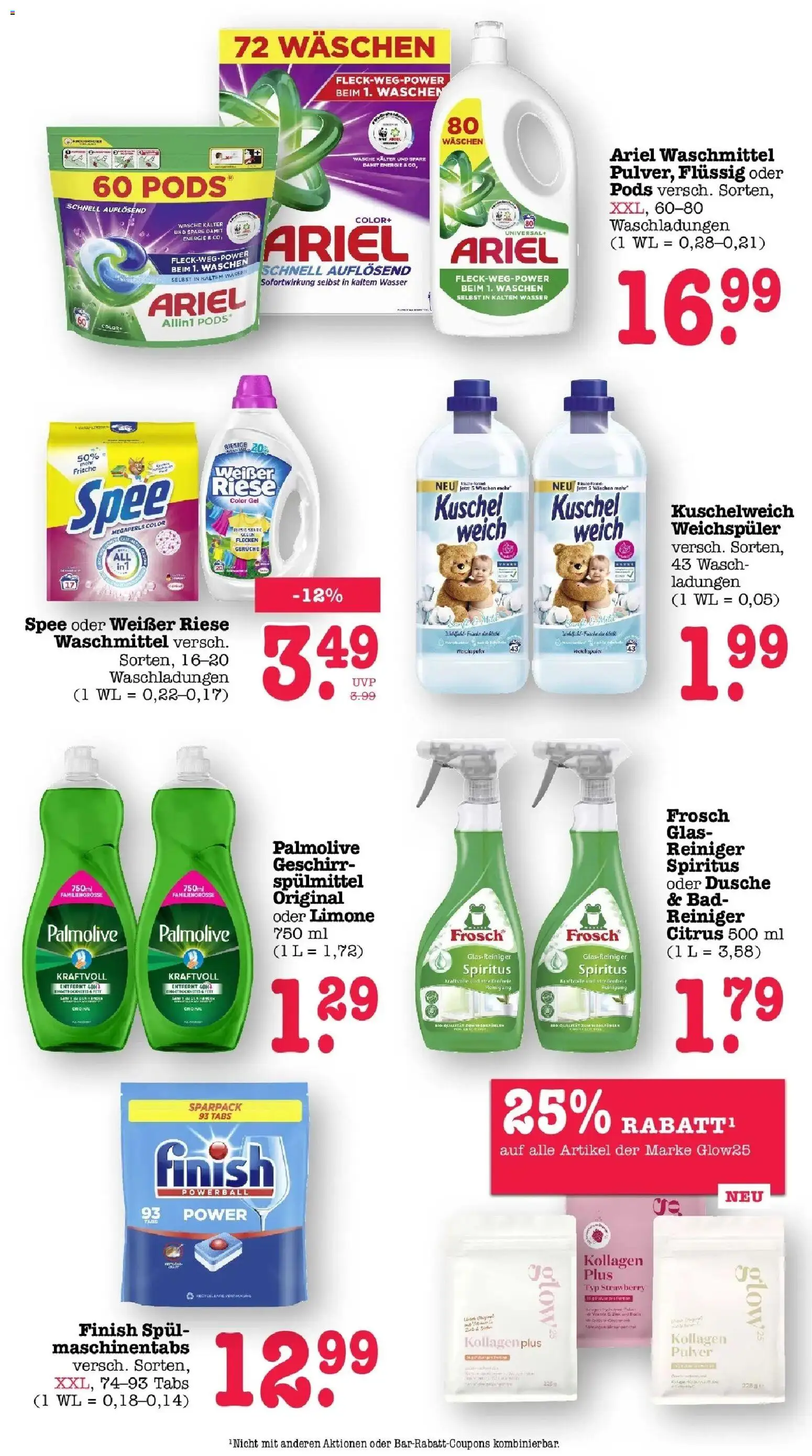 Edeka Prospekt Offenbach (ab 24.08.2026) » Angebote Online | Seite: 52 | Produkte: Bad, Spee, Weichspüler, Waschmittel
