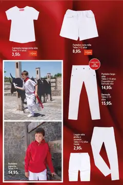 Vista previa E.Leclerc folleto válido desde el 17/06/2026 | Página: 9 | Productos: Sudadera, Camiseta manga corta, Pantalón corto