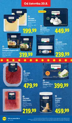 ITALIAMO Mini burrata sir, 4 komada - pregled Lidl kataloga - važi od 20.08.2026 | Strana: 54