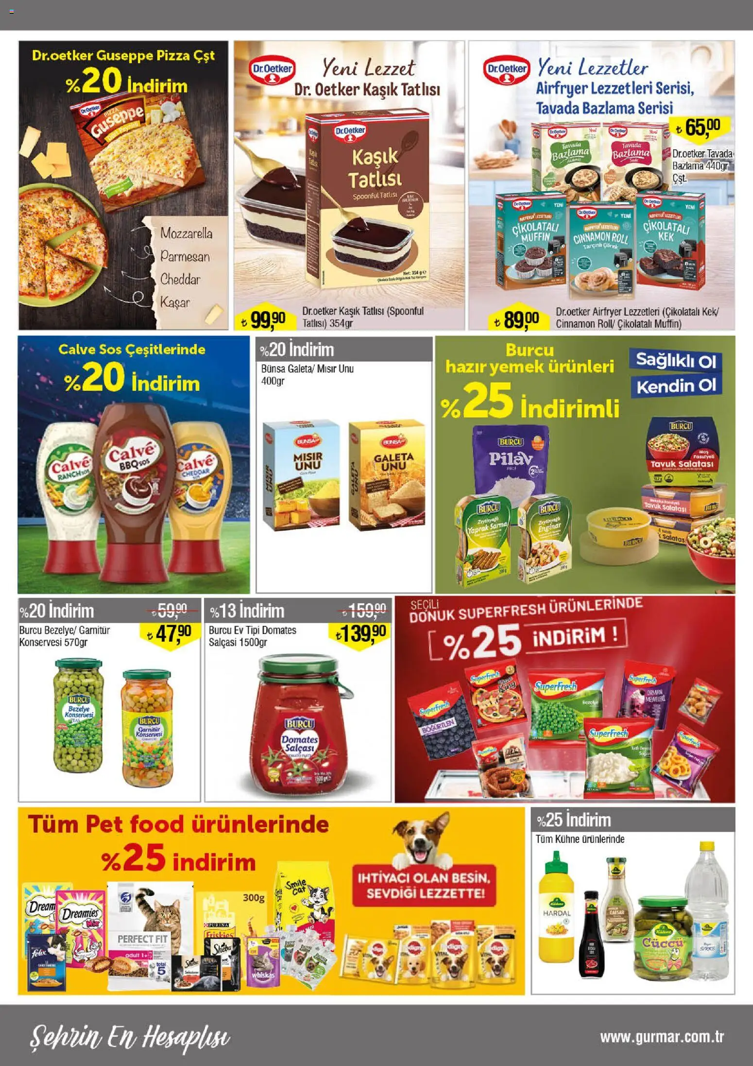 Gürmar Katalog - 15.04.2026 tarihinden itibaren geçerlidir | Sayfa: 8 | Ürünler: Enginar, Hardal, Sos, Hazır yemek