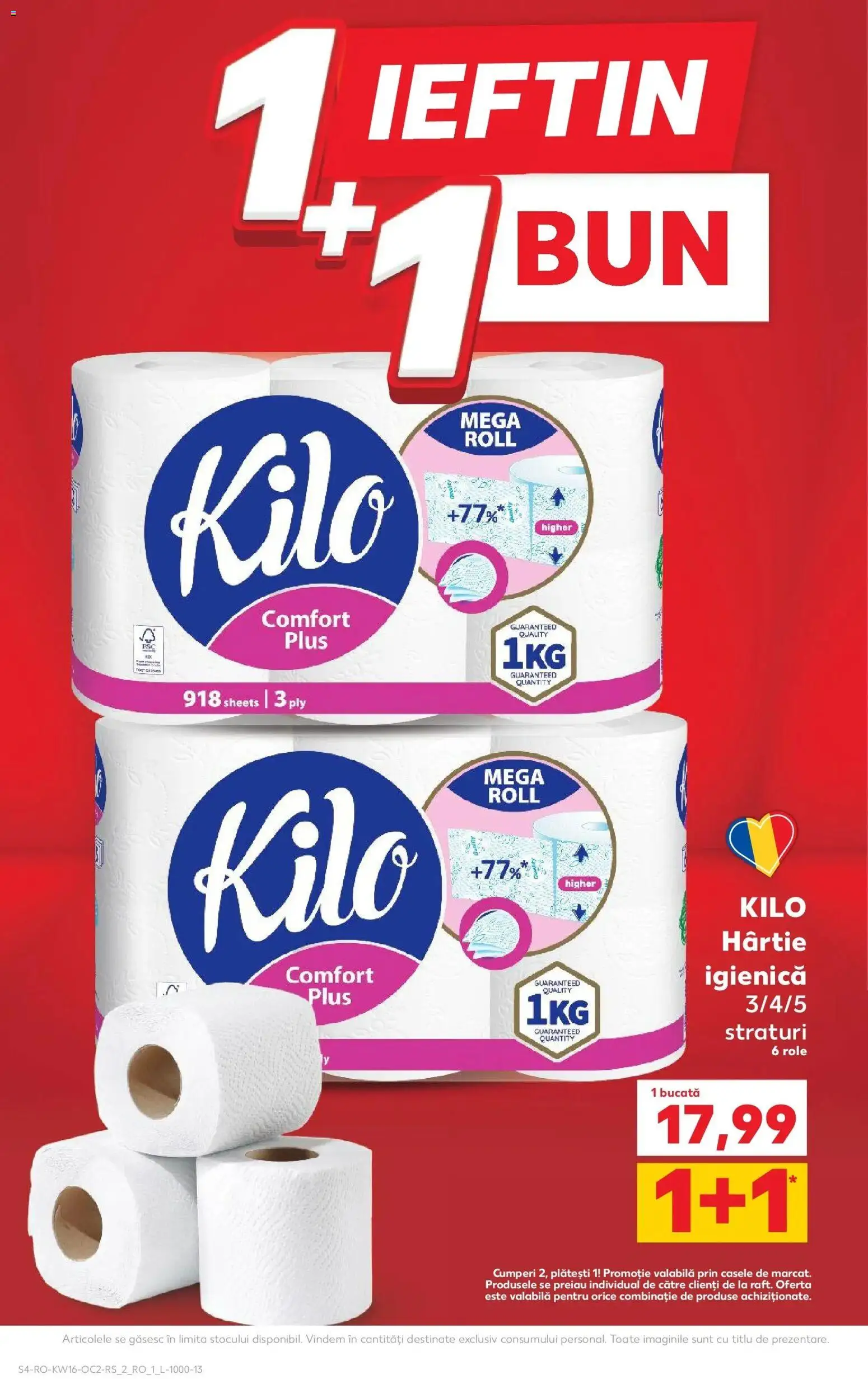 Noul catalog Kaufland – valabil de la 15.04.2026 | Pagină: 4 | Produse: Role