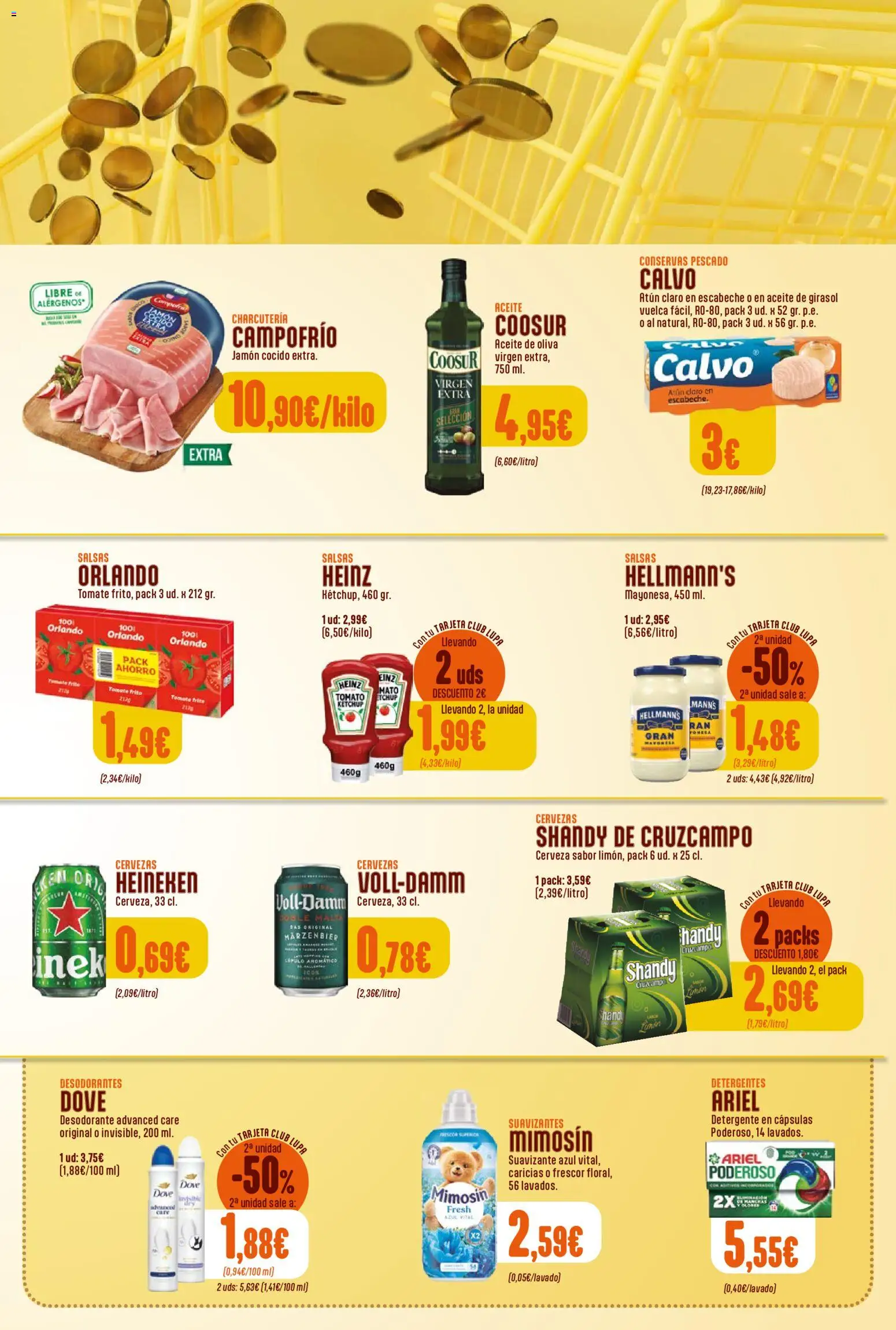 Lupa Supermercados folleto │ válido desde el 17/09/2026 | Página: 7 | Productos: Salsas, Aceite de oliva, Suavizante, Atún claro