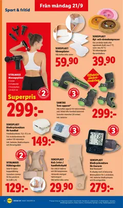 Lidl erbjudanden - Förhandsvisning av reklamblad från butik Lidl aktuell från 21/09/2026 | Sida: 19