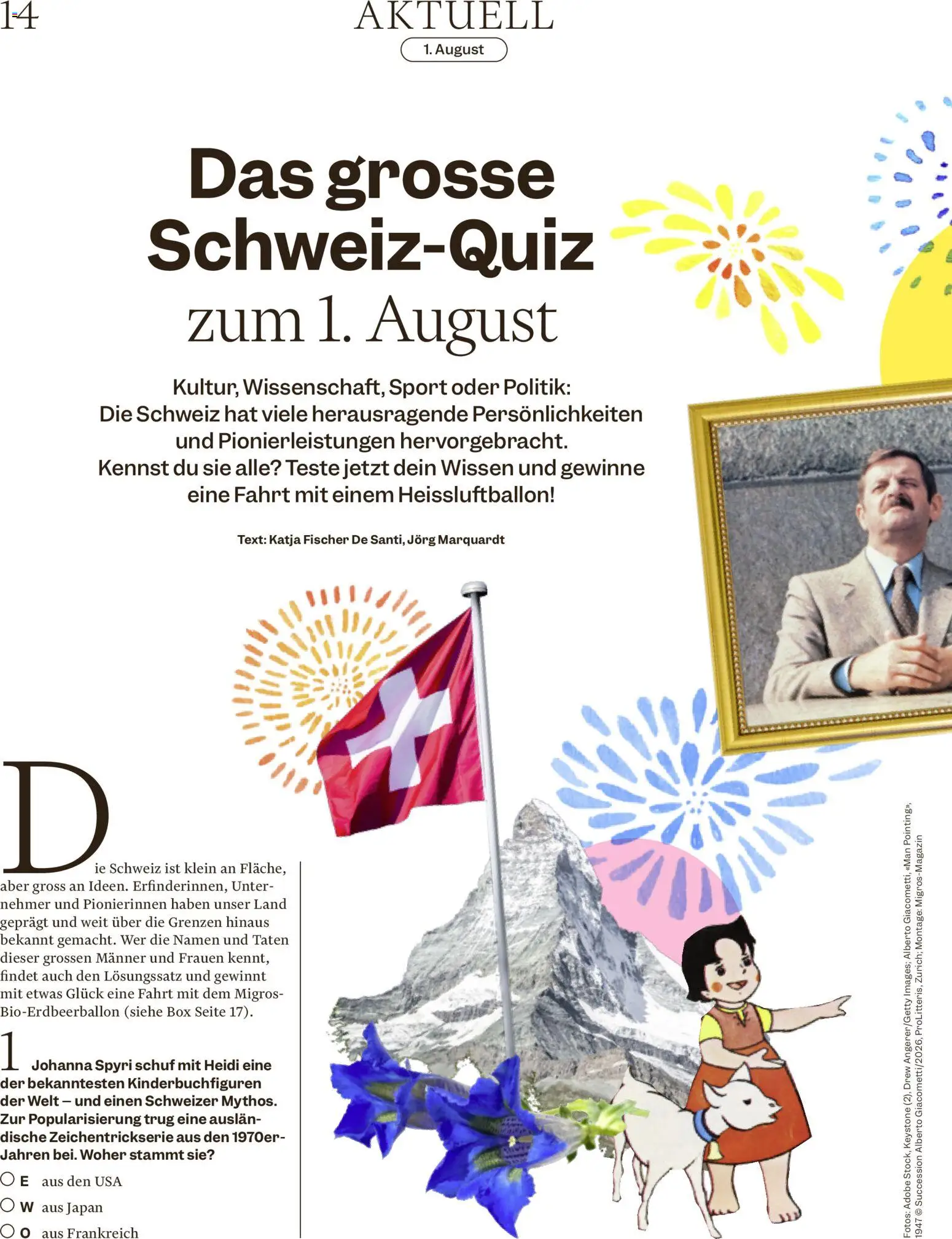 Migros aktionen Magazin – gültig ab 29.07.2026 | Seite: 14