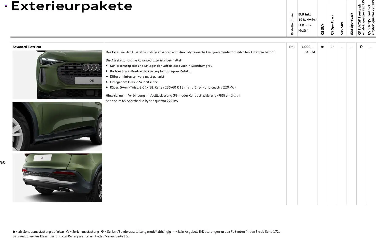 Audi Q5 – gültig ab 28.10.2025 | Seite: 36 | Produkte: Apple