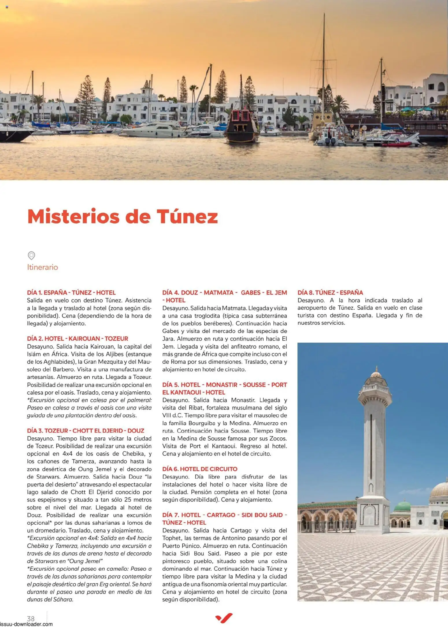 Halcón Viajes Túnez │ válido desde el 08/07/2026 | Página: 38
