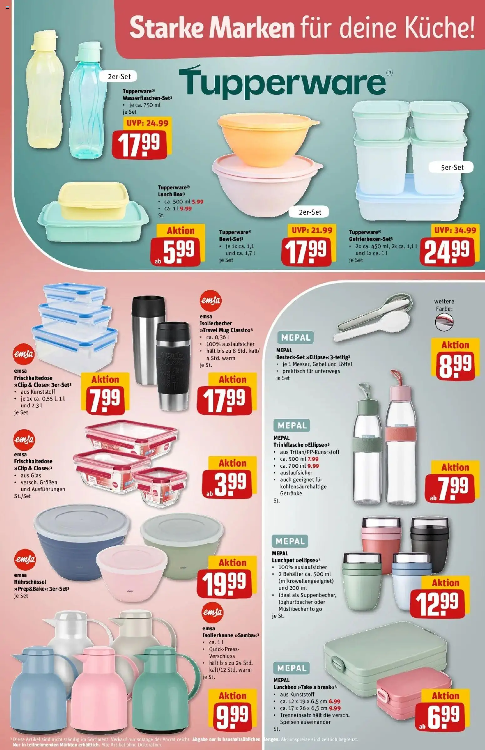 REWE Prospekt ab 05.10.2026 zum Blättern » Angebote | Seite: 39 | Produkte: Küche
