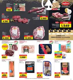 Interspar akciós újság - amely érvényes a következő dátumtól: 2026.09.10. | Oldal: 7 | Termékek: Csirke, Csirkemáj, Sertéshús, Pulykahus
