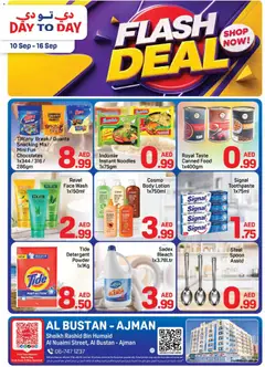 Preview of Day to Day offers flash deals valid from 10 Sep, 2026