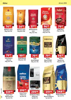 Náhled letáku Astur & Qanto leták - Velkoobchod 06/2026 od 01.06.2026 | Strana: 86 | Produkty: Káva, Lavazza, Jacobs Kronung, Douwe Egberts
