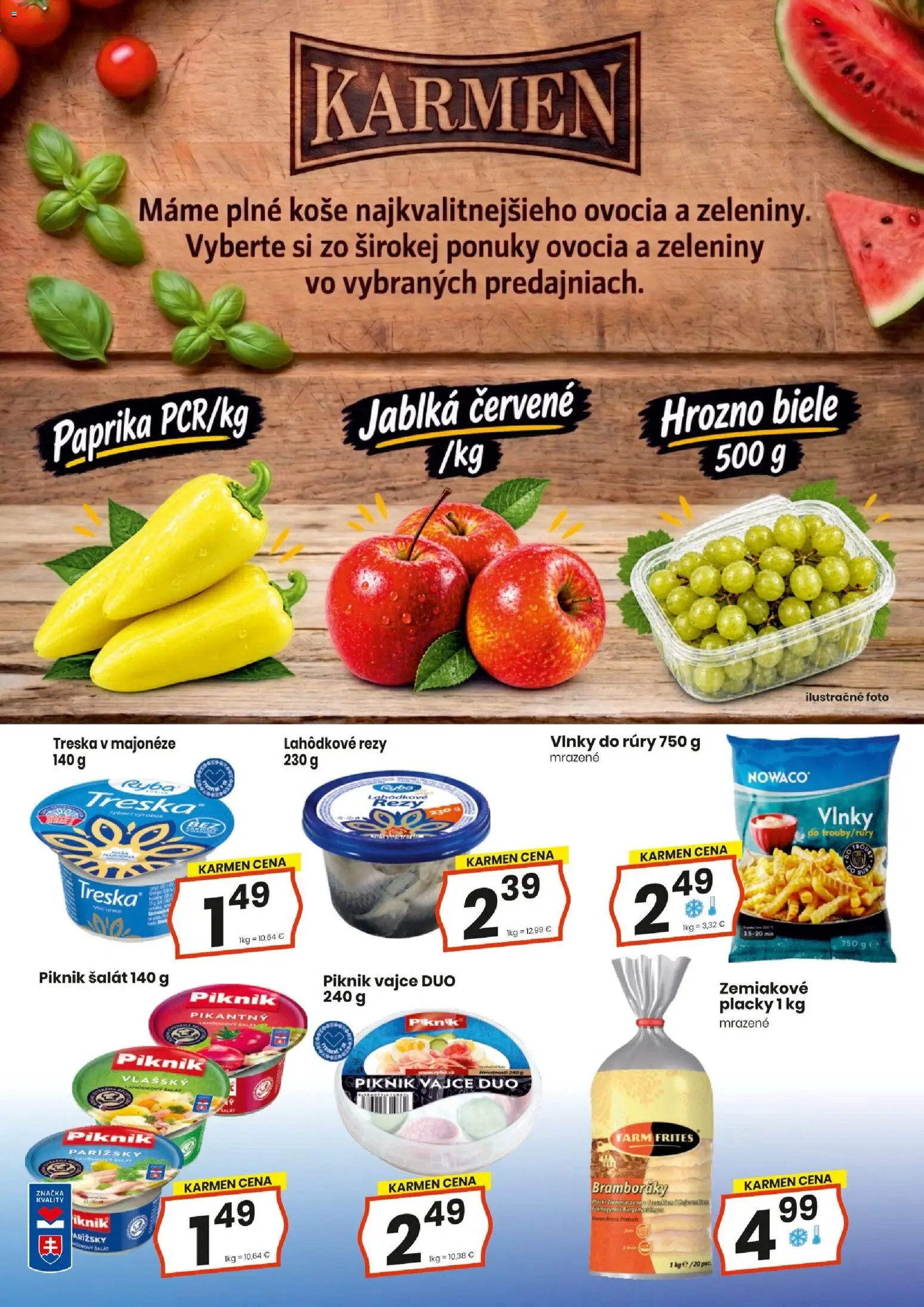 Nové KARMEN CBA akcie – leták je platný od 17.09.2026 | Strana: 8
