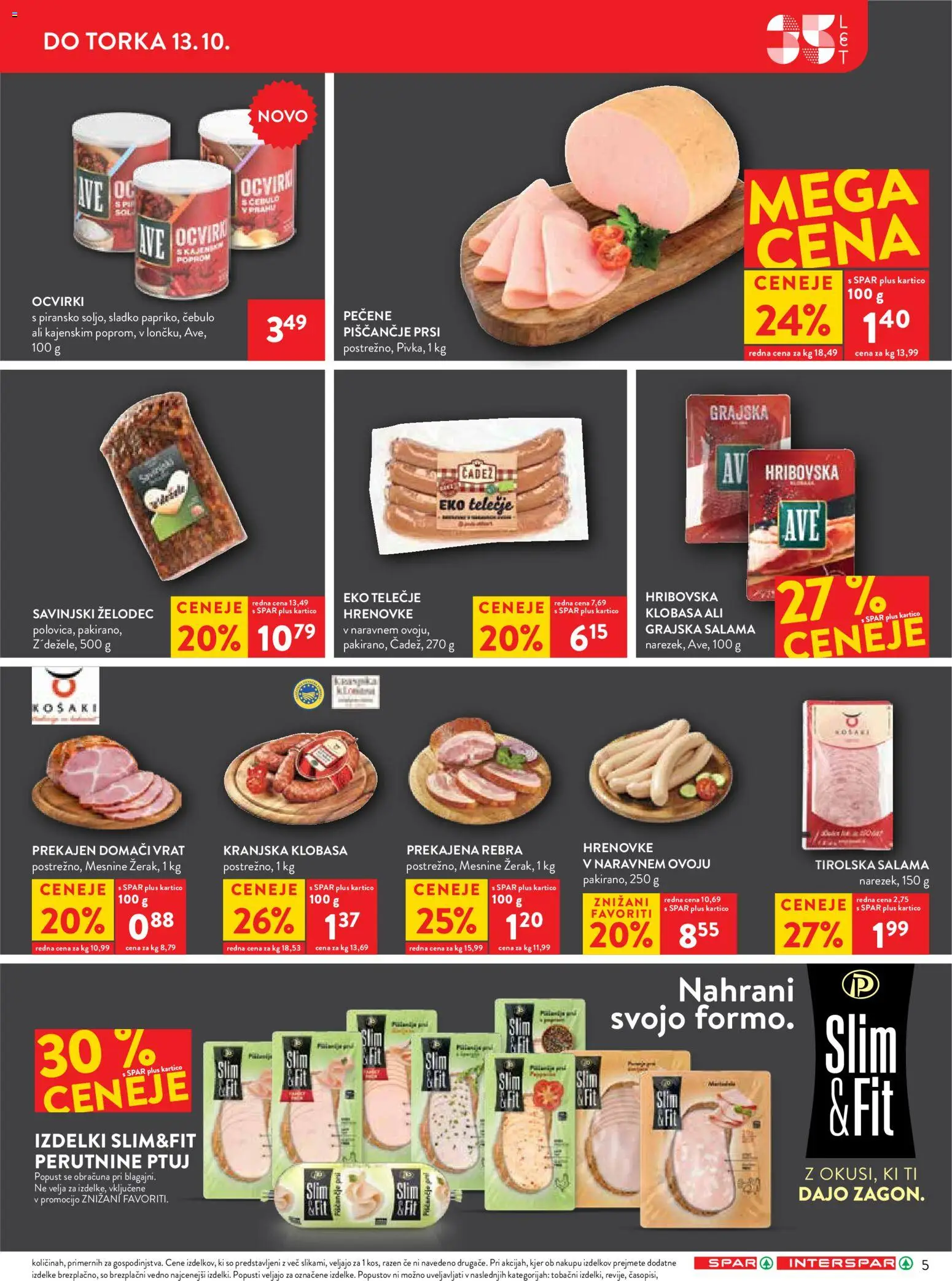 Novi Spar katalog ponudbe – veljaven od 07.10.2026 | Stran: 7