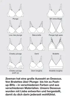 Zeeman Prospekt ab 13.06.2026 gültig | Seite: 21 | Produkte: Bralette, Dessous, BH