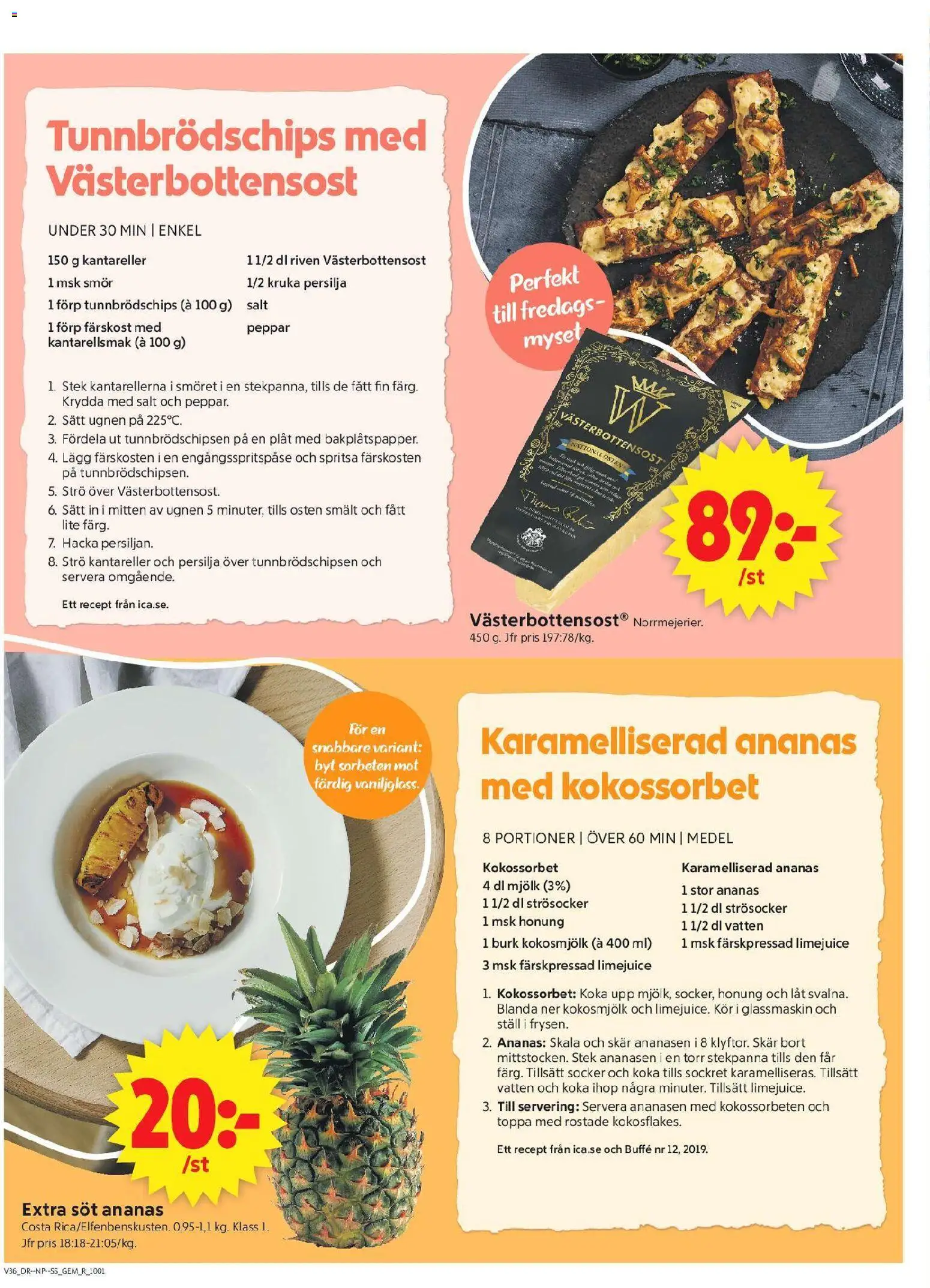ICA Supermarket reklamblad aktuell från 31/08/2026 | Sida: 6 | Produkter: Kruka, Kokosmjölk, Socker, Persilja