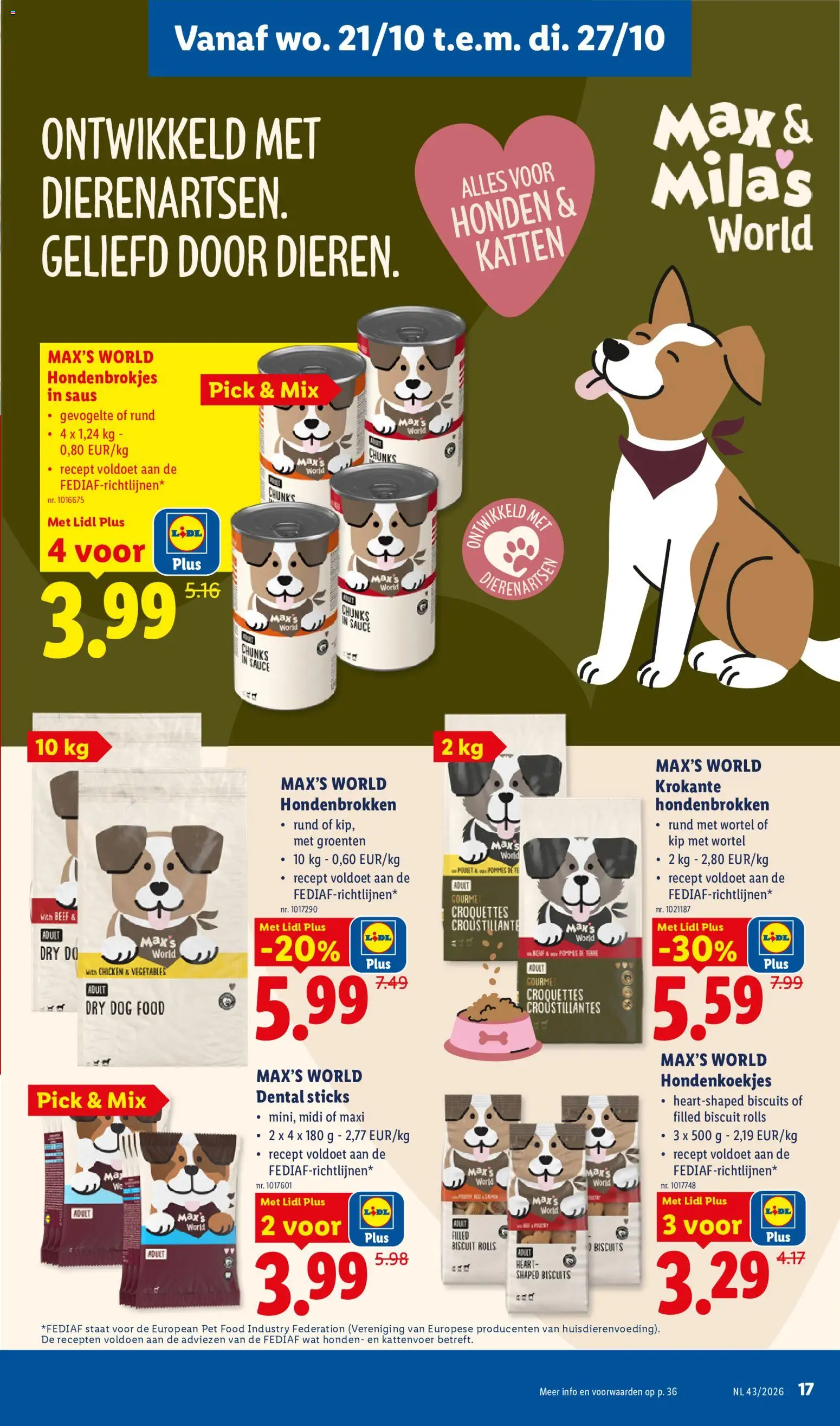 {H1} | Pagina: 17 | Producten: Kattenvoer, Saus, Hondenbrokjes, Gevogelte