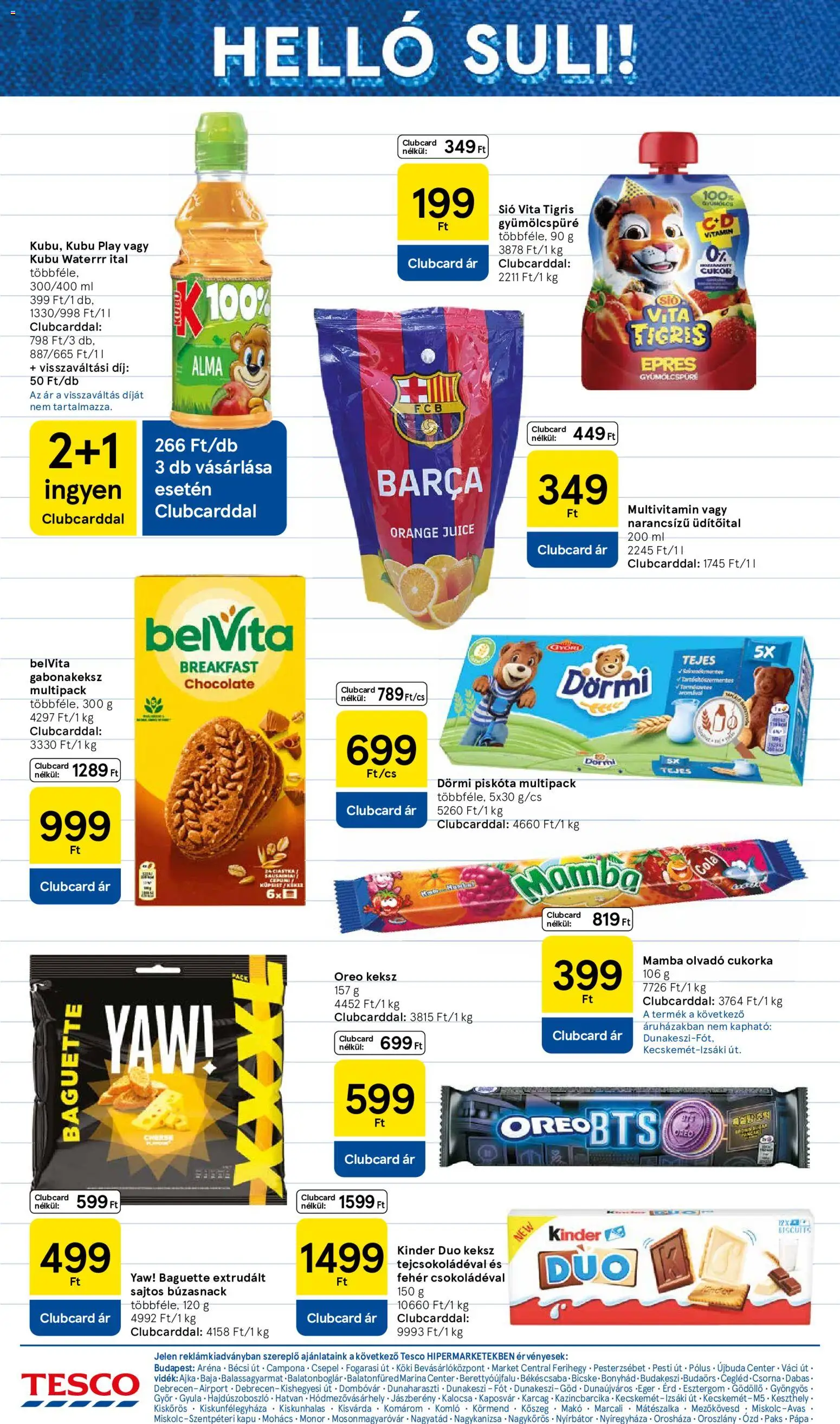 Tesco akciós ujság - amely érvényes a következő dátumtól: 2026.09.10. | Oldal: 22