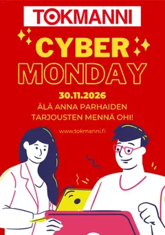 Tokmanni-mainoslehti voimassa 30/10/2026 alkaen
