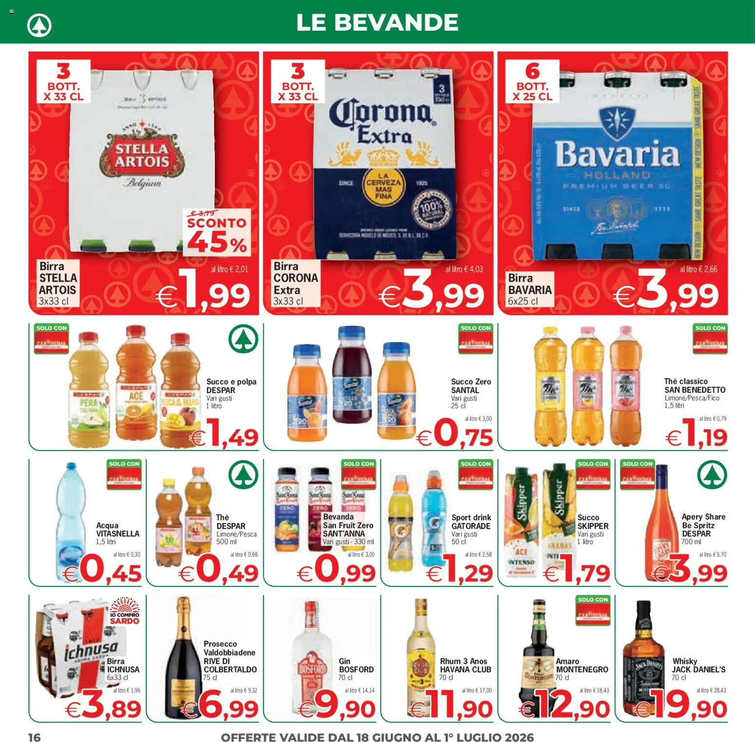 Volantino Eurospar del 18/06/2026 | Pagina: 16