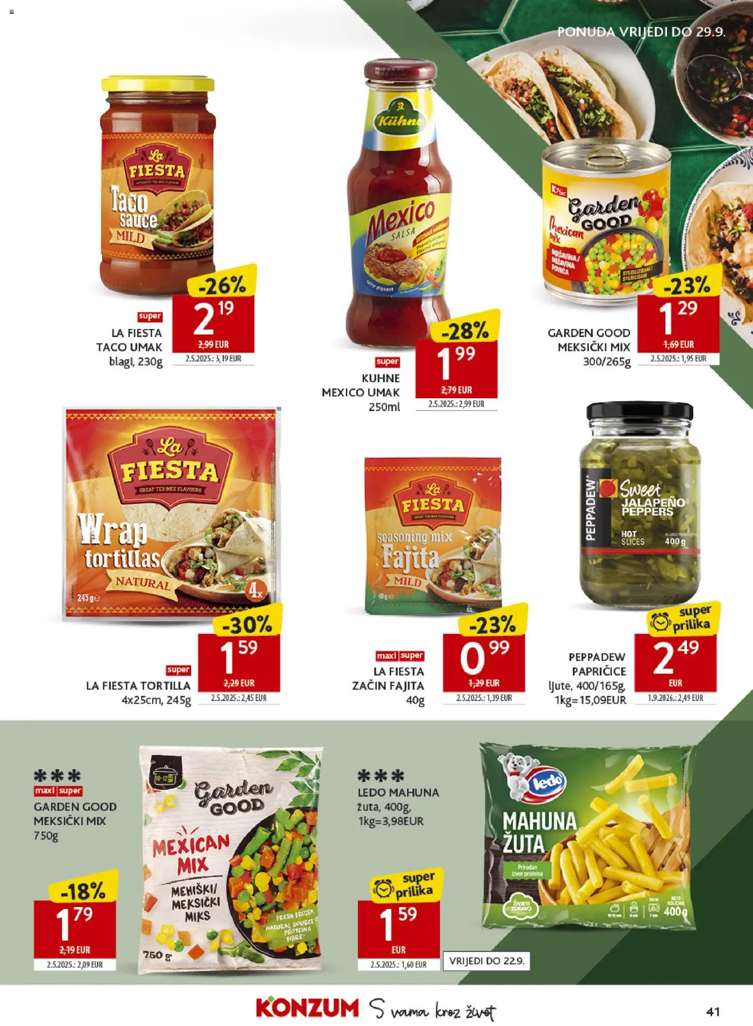 Konzum katalog | vrijedi od 16.09.2026 | Stranica: 41