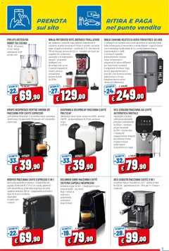Anteprima del volantino D Più volantino valido a partire dal 01/10/2026 | Pagina: 5 | Prodotti: Caraffa, Caffè, Bevande, Robot da cucina