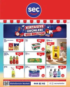 27 Ağustos 2026 tarihinden itibaren geçerli olan Seç Market kataloğu önizlemesi
